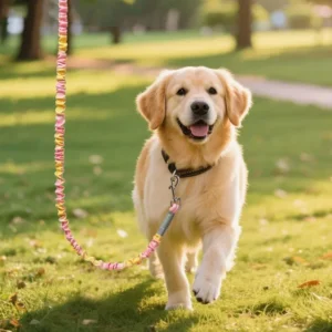 Pet Supplies custom elastic rope dog leash outdoor explosion-proof pet leash