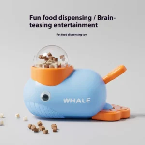 Dog Toy Self-Entertainment Pet Snack Freeze-Dried Launcher Puppy Treat Dispenser Educational Toy