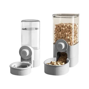 OUWO Pet Water Dispenser Feeder Hanging Automatic Water Dispenser Feeder Food Bowl Pet Supplies